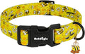 Yellow Dog Collar for Large Dogs, Spring & Summer Theme Large Dog Collars by Unknown