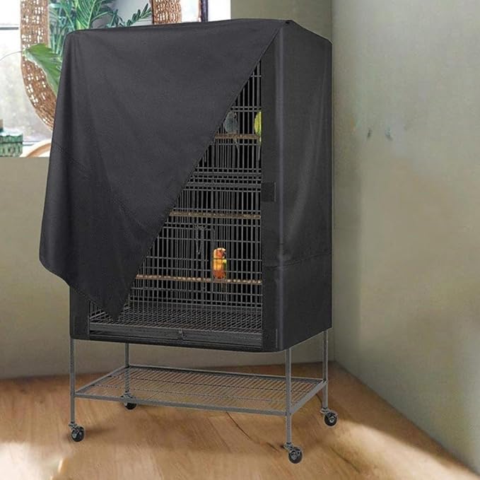 Bird Cage Covers for Night Breathable Cover Black Out Lightweight Washable Dust - Image 2