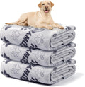Soft Dog Blankets for Large Dogs & Cat Flannel Blanket Washable, 1 Pack 3 by Gowyeg