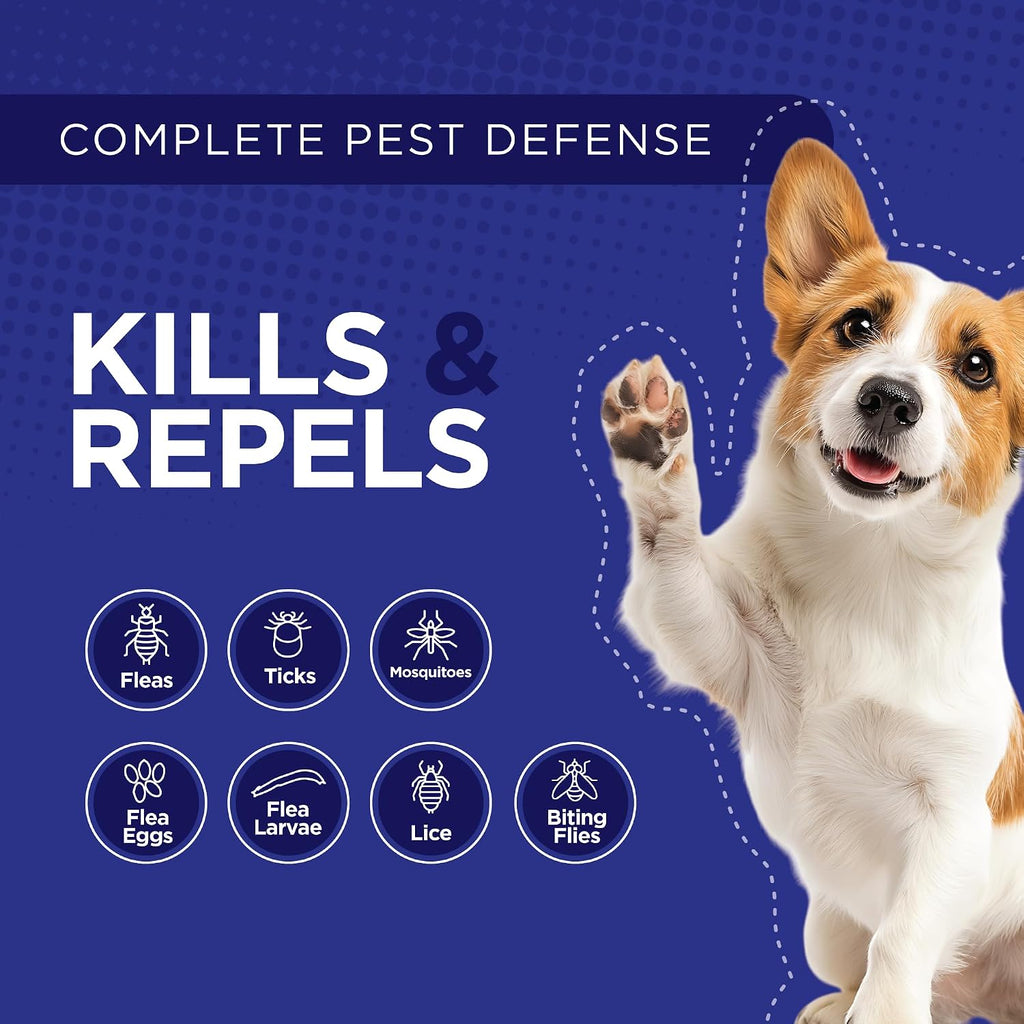 TevraPet Activate II Flea and Tick Prevention for Extra Large Dogs 55+ lbs