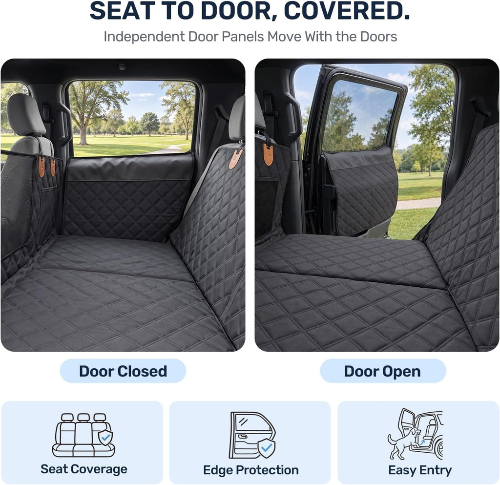 Zanch Pet Liner for Pickup Truck, Stable Hard Bottom Dog Cover