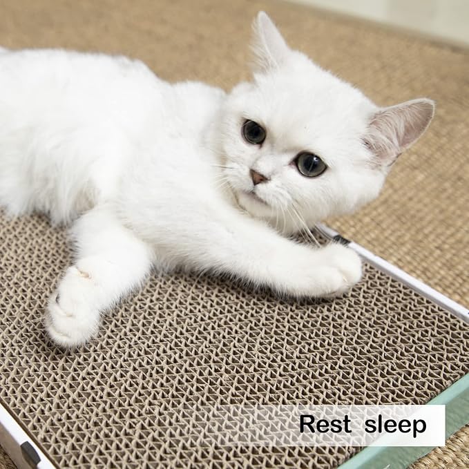 PAWSFANS Cat Scratcher Cardboard Scratch Pad - Image 6
