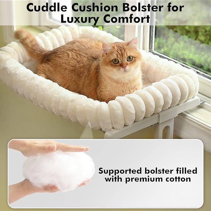Cloud-Cuddle Cat Window Perch - Image 9