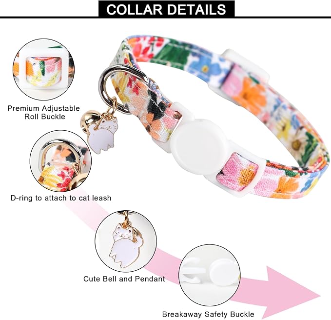 Unique style paws 2 Pack Kitten Collar Breakaway - Image 2