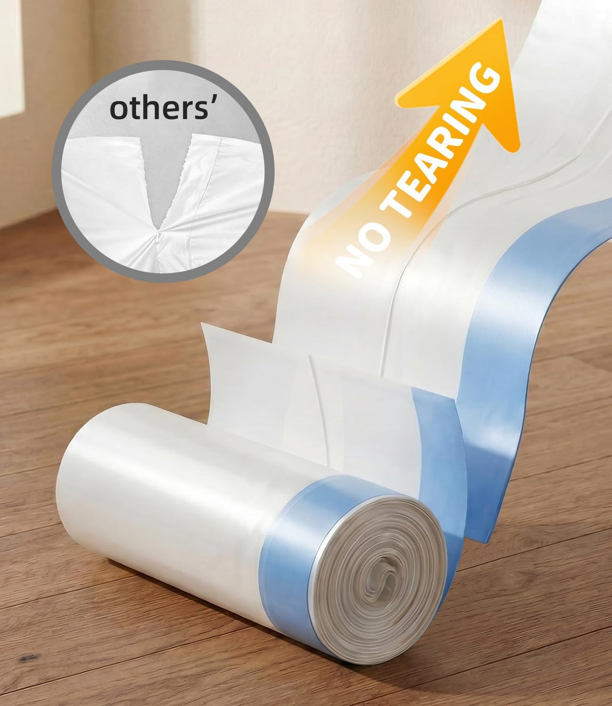 120 Count Cat Litter Bags Compatible with Automatic Litter Box Robot 3/4/5