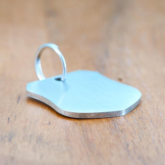 Ultra Joys Cat ID Tag Personalized Pet Tags, Durable Stainless Steel Small Pet - Image 4