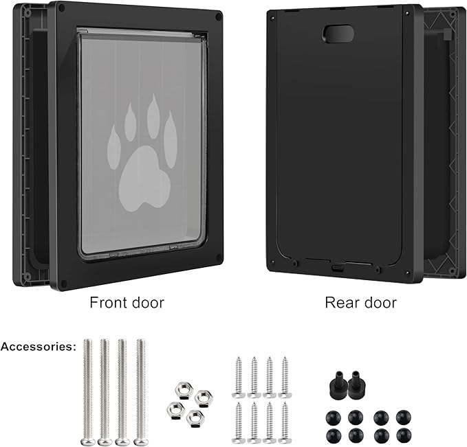 CEESC Large Dog Door for Pets Up to 100 lb, Weatherproof Pet Door for Cats and - Image 7