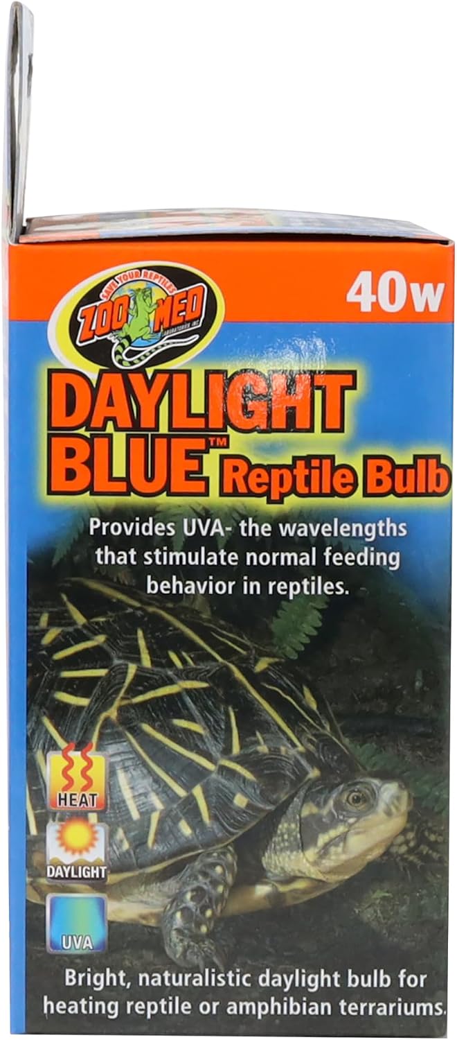 Zoo Med Daylight Blue Reptile Bulb - 40 Watts- Pack of 2