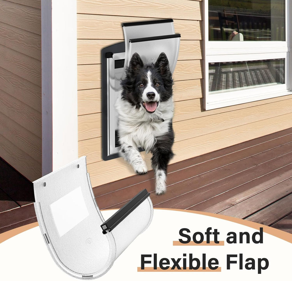 FreeStanding Replacement Pet Door Flap.Easy to Install (Small)