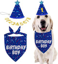 Dog Birthday Bandana Set, HBD Party Supplies by GHSJYOHomeDecoration