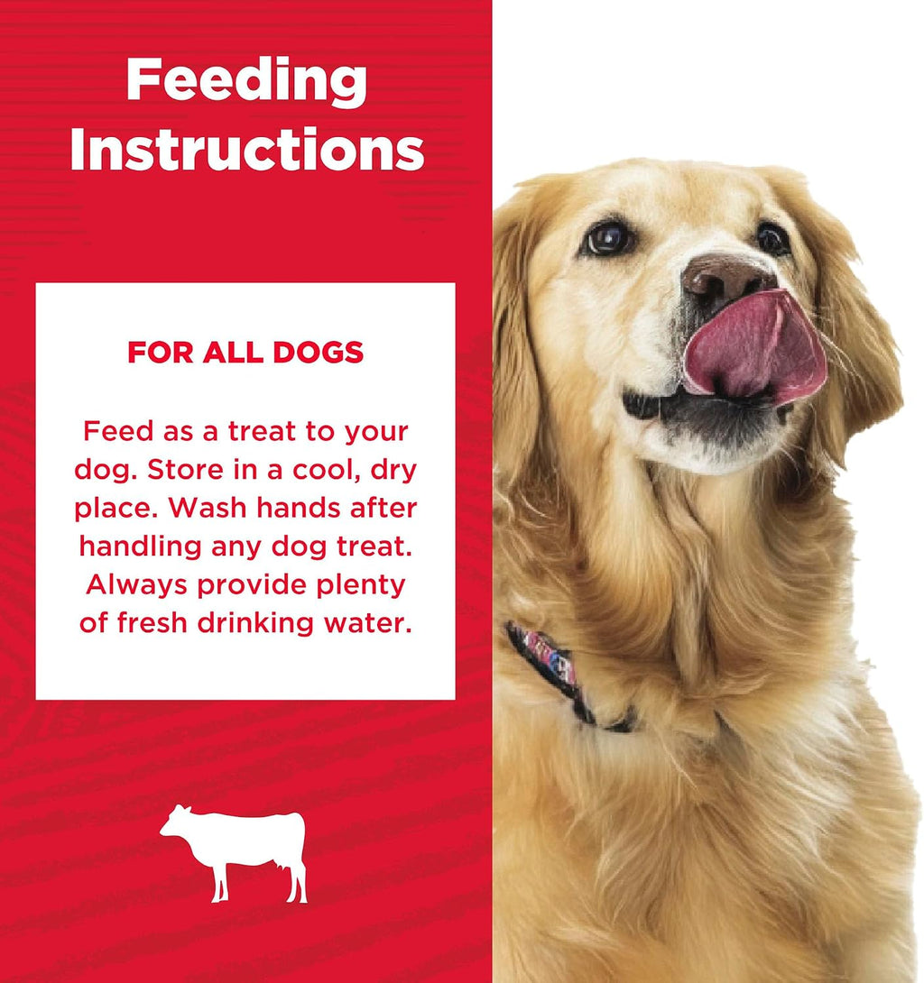 Country Kitchen Rawhide Free, Beef Rings Dog Chews, 21 Count