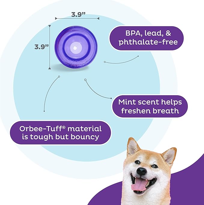 Outward Hound by Planet Dog Lil' Snoop Dog Toy – Treat‑Dispenser Puzzle Ball - Image 4