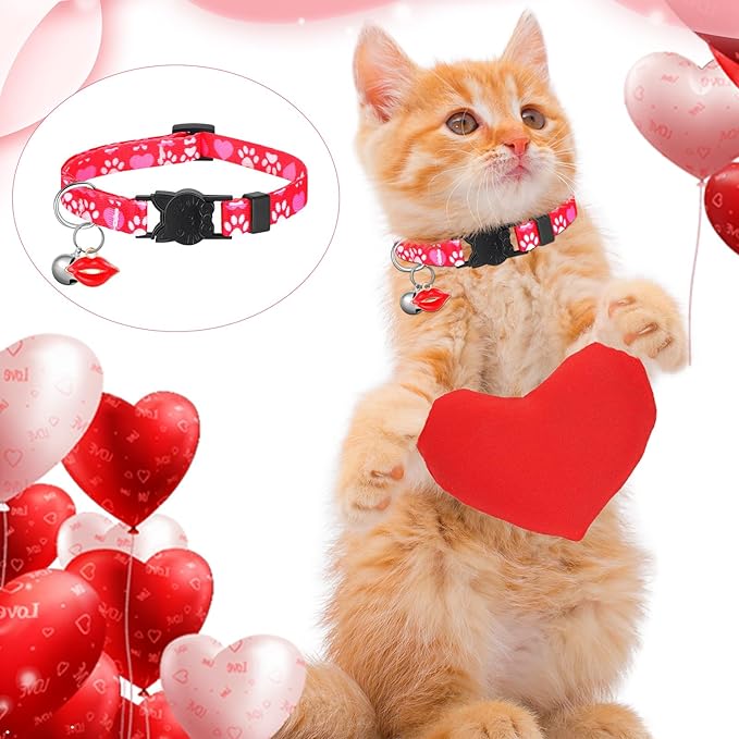 Talltalk 15 Pcs Holiday Cat Collars St. Patrick's Day Easter Adjustable - Image 6