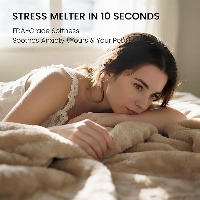 gogobunny Waterproof Bed Blanket, Reversible Sherpa Fleece Throw Blanket - Image 4
