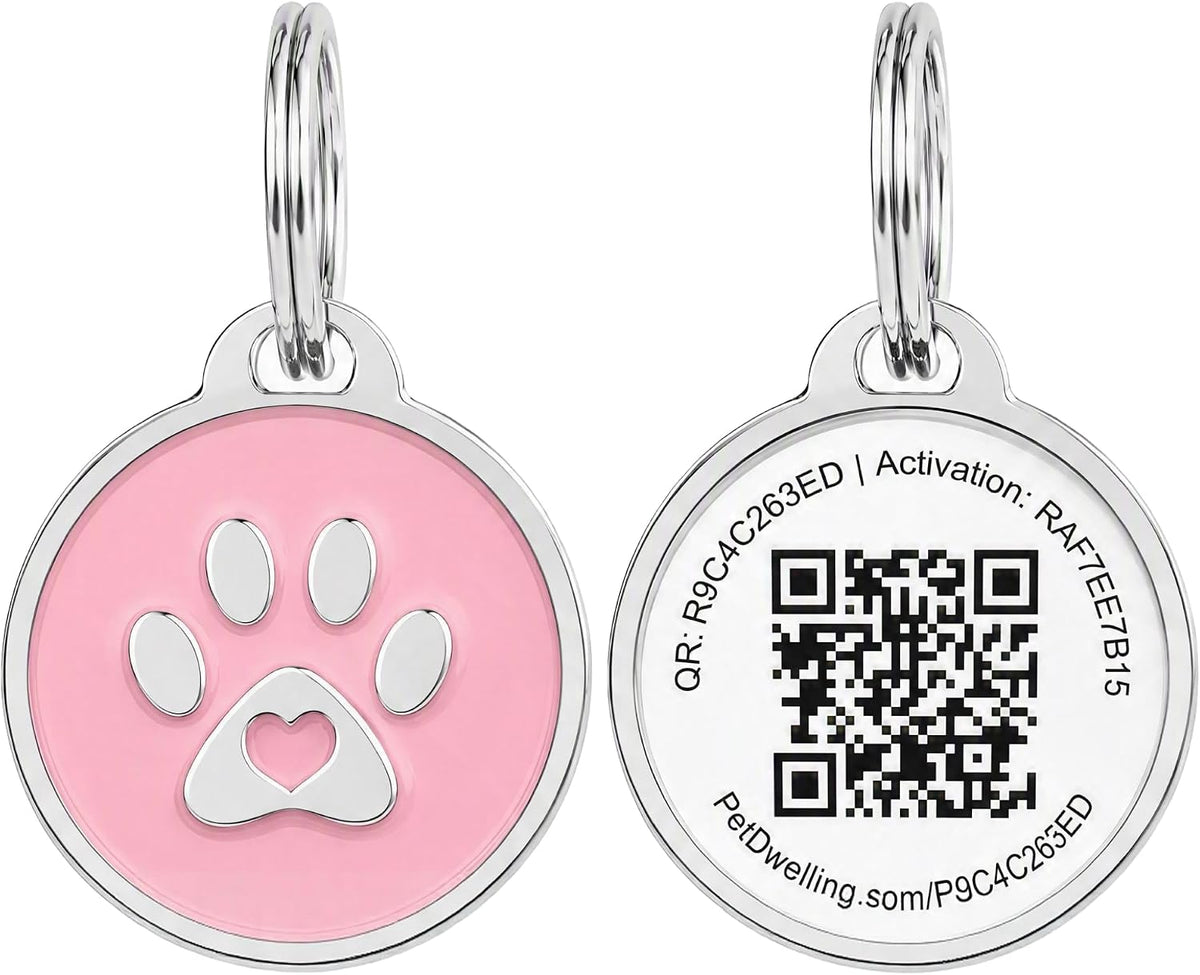 Pet Dwelling Elite Pro Pet ID Tag with Smart QR