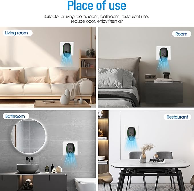 Plug-In Air Purifier 4 Pack ，Negative Air Ionizer - Image 6