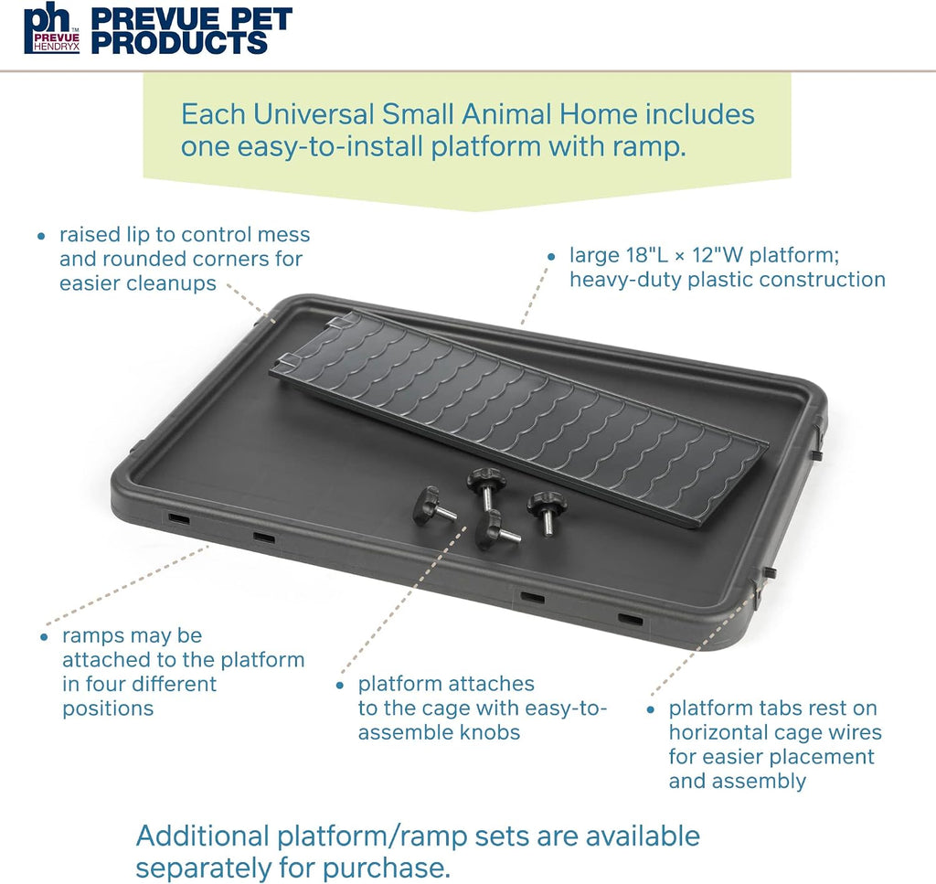 Prevue Pet Products Universal Small Animal Home for Indoor Use - Gray