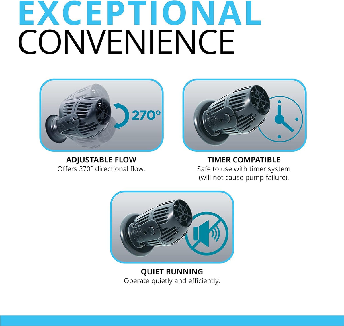 Fluval Sea CP2 Wave Maker Circulation Pump for Aquariums