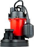 Red Lion RL-SP50T, 115V, 1/2 HP, 3600 GPH Automatic Sump Pump, 8' Cord