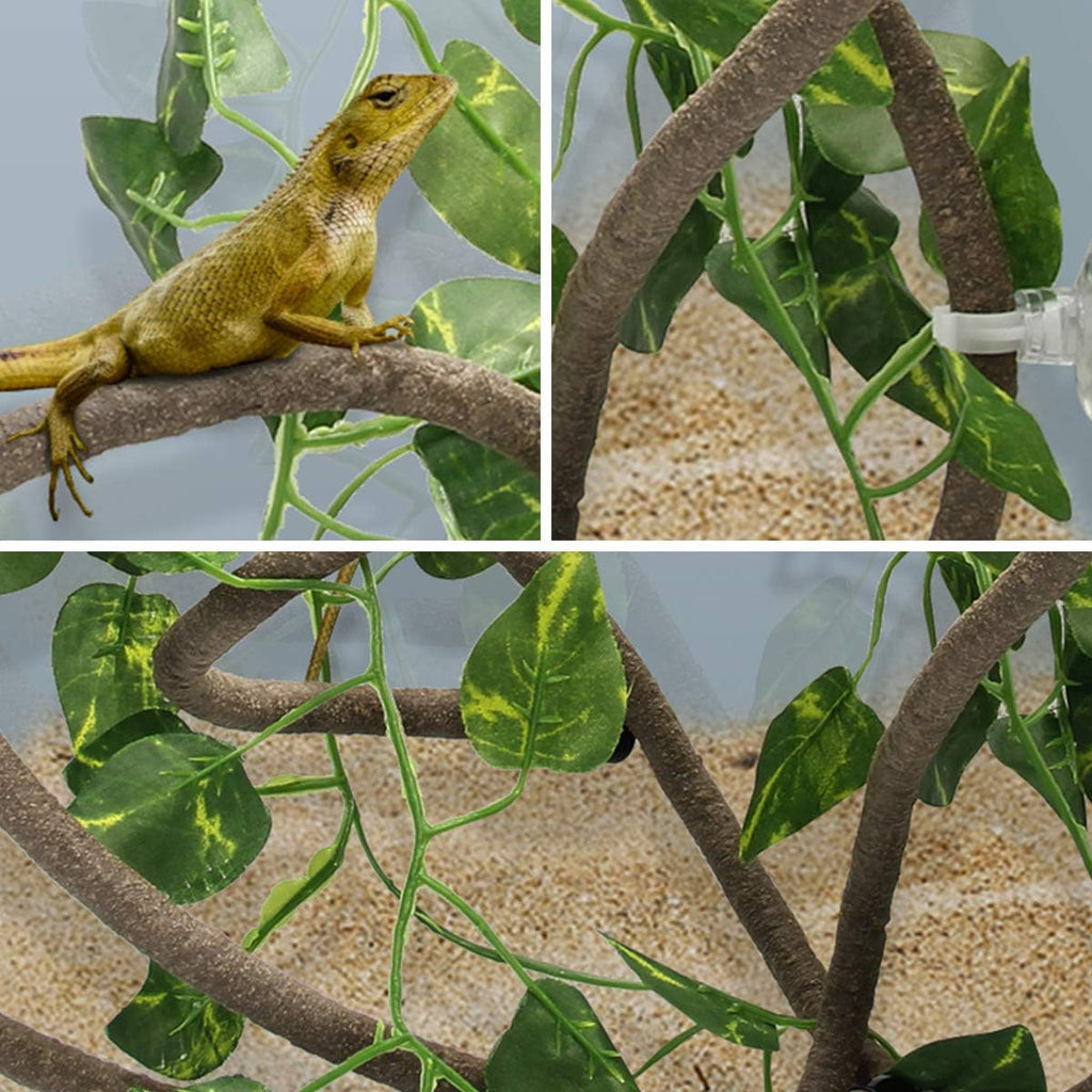 Coolrunner 8FT Reptile Vines and Flexible Reptile Leaves