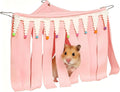 Corner Hamster Hideout, Space Saving Fleece Tent Bed for Wire Cage