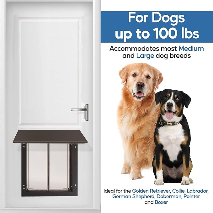 Plexidor Performance Pet Doors Universal Pet Door Awning - Image 8