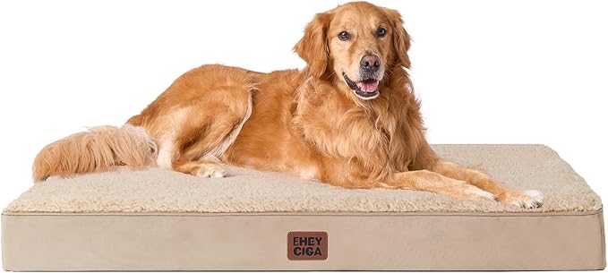 EHEYCIGA Orthopedic XL Dog Beds by EHEYCIGA