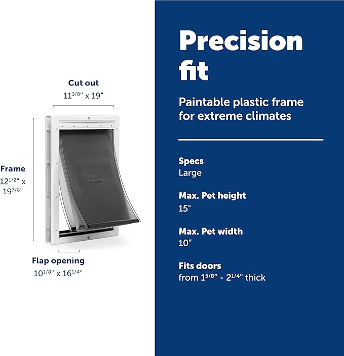 PetSafe Extreme Weather Plastic Pet Door - Image 3