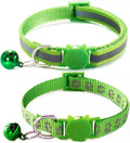 FluorescentCat Collar with Bells, Hot Pink Break Away Kitten Collar with Bells by HimyBB