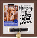 Dog Memorial Gifts for Loss of Dog, Pet Memorial Frame with Collar Holder