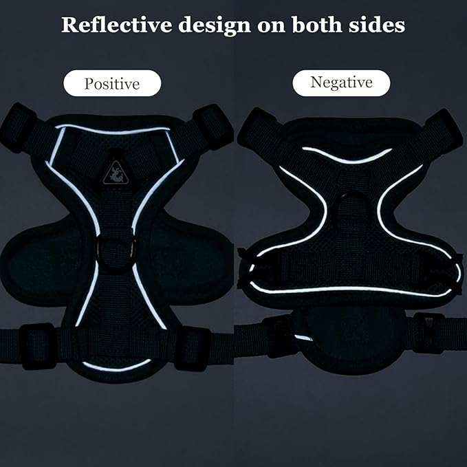 Wanheart Summer cat Chest Harness and Leash, Anti-Escape Adjustable Soft mesh - Image 4