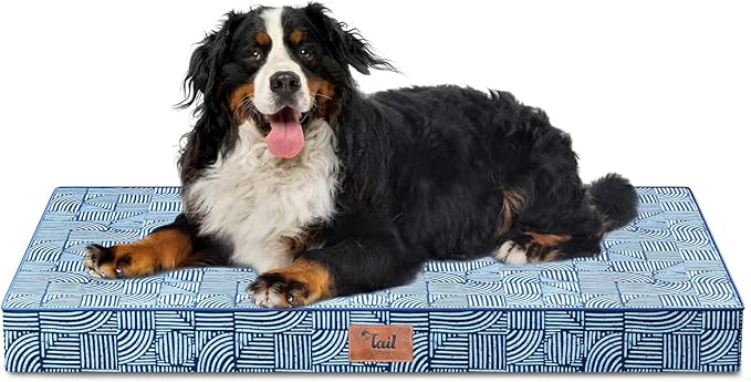 Outdoor Extra Large Dog Crate Bed, XXL Waterproof Dog Bed by TailStories