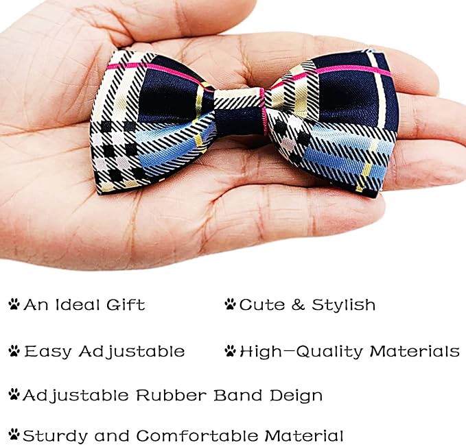 PET SHOW Pet Small Dogs Collar Embellishment Attachment Bow Ties Puppies Cats - Image 4