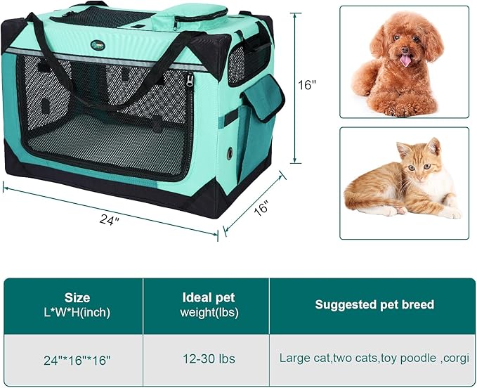 Ownpets Extra Large Cat Carrier - Image 8
