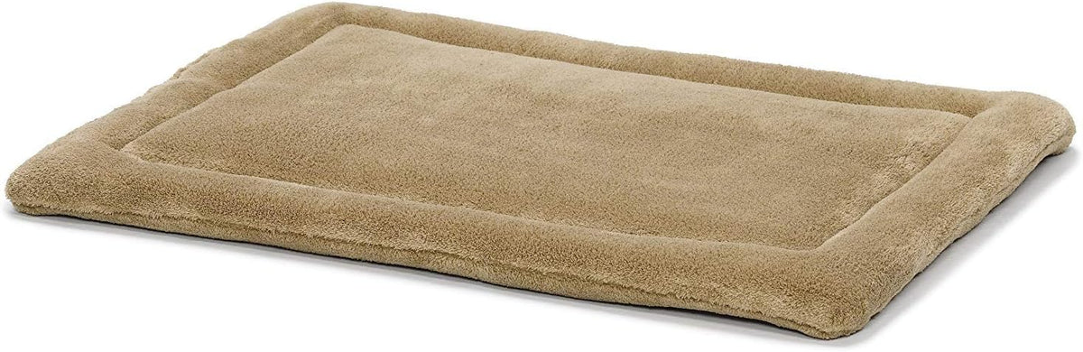 MidWest Homes for Pets Intermediate QuietTime Taupe Micro Terry Pet Bed, Ultra-Soft & Cushioned Crate Pad for 36-inch Crates, Machine Washable
