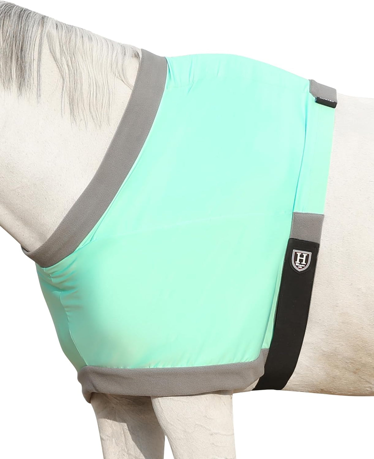 Harrison Howard Horse Shoulder Guard, Stretch Anti-rub Bib, Fleece Padding