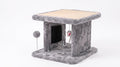 Large Cat Bed with Scratching Post and Combing Board, Sturdy and Durable, Ideal for Small Breeds