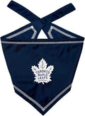 Pets First NHL Toronto Maple Leafs TIE Bandana, Size Small/Medium. Dog Bandana by PETSFIRST