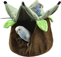 FLAdorepet 2 Layers Bird Hammock Nest Hanging Bed for Parrot Sugar Glider