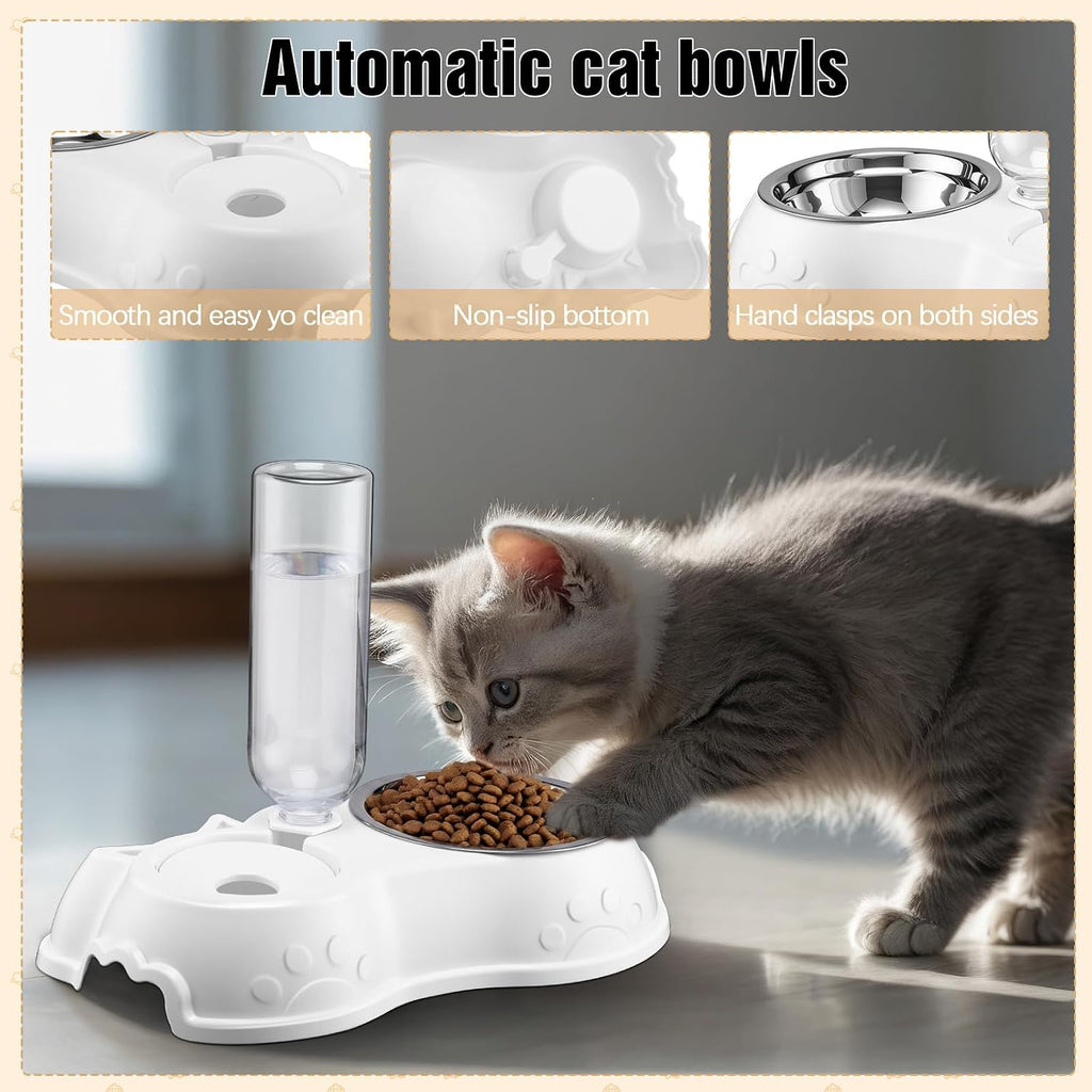 Eccliy 10 Pcs Kitten Starter Kit for Indoor, Classic, Small, White