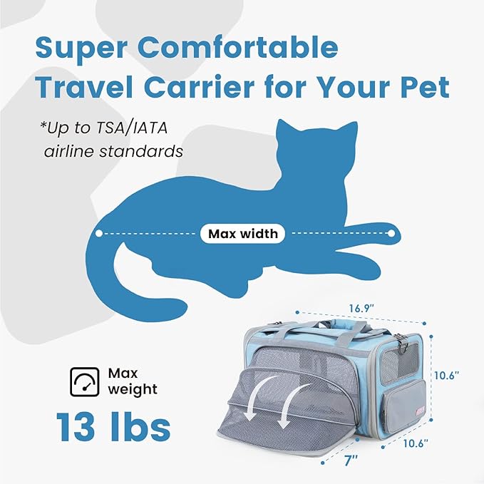 Pawaii Airline Approved Cat Carrier, Dog Carrier - Image 3