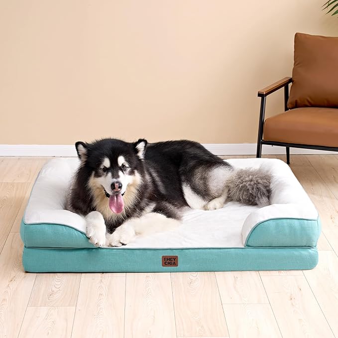 EHEYCIGA Orthopedic Dog Beds for Extra Large Dogs, Waterproof Memory Foam XXL - Image 9
