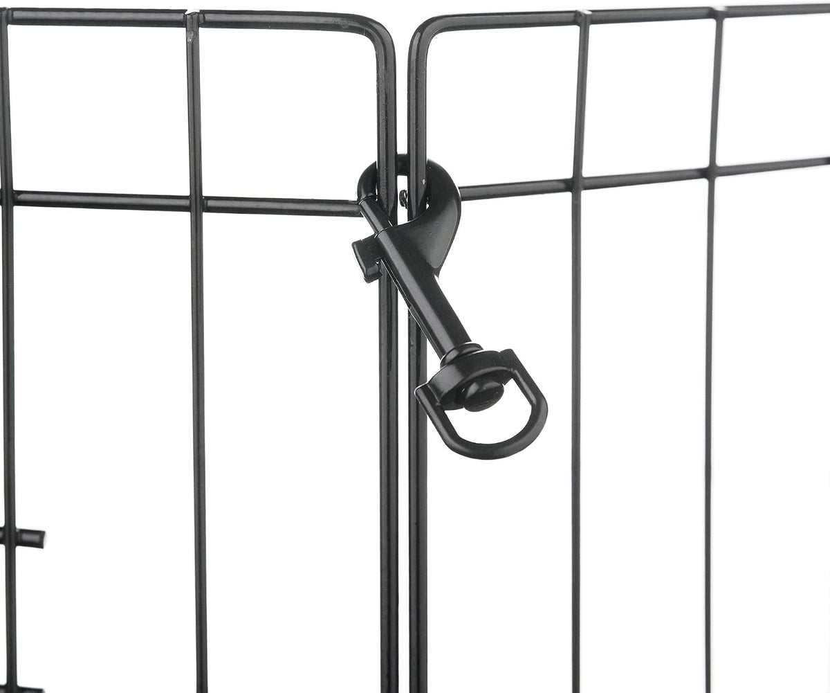 Pet Trex 24" Exercise Playpen for Dogs Eight 24" x 30" High Panels with Gate