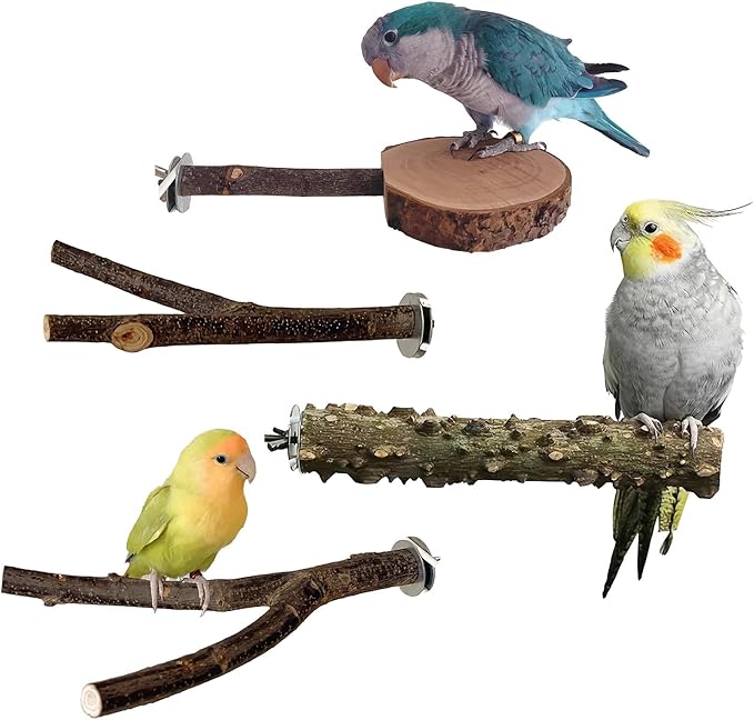 4 Pack Bird Perches for Cage by Unknown