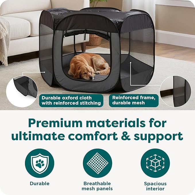 FurHaven Portable Pet Playpen for Dogs & Cats - Image 5