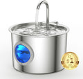 Cat Water Fountain Advanced 304 Stainless Steel 2.2L/74oz by Unknown