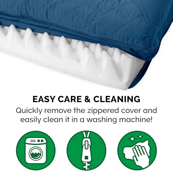 Furhaven Orthopedic Dog Bed for Medium/Small Dogs w/ Removable Bolsters & - Image 8