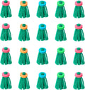 20 Pcs Fish Spawning Mops for Aquarium, Replacement Breeder Mop, Floating Fish Spawn Breeding Mop for Fish Tank Aquarium Fry Hiding Decorations (Random Color)