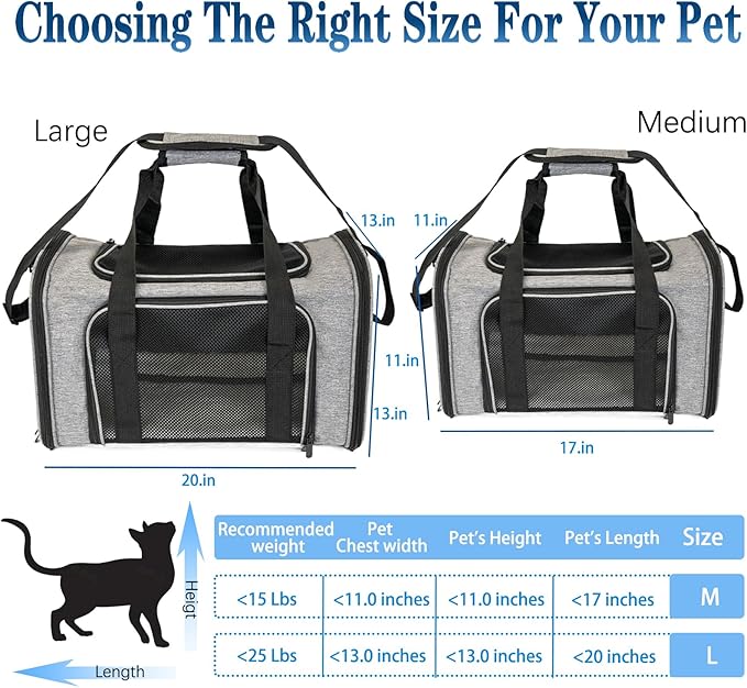 Top tasta Dog Cat Carrier Pet Carriers - Image 6
