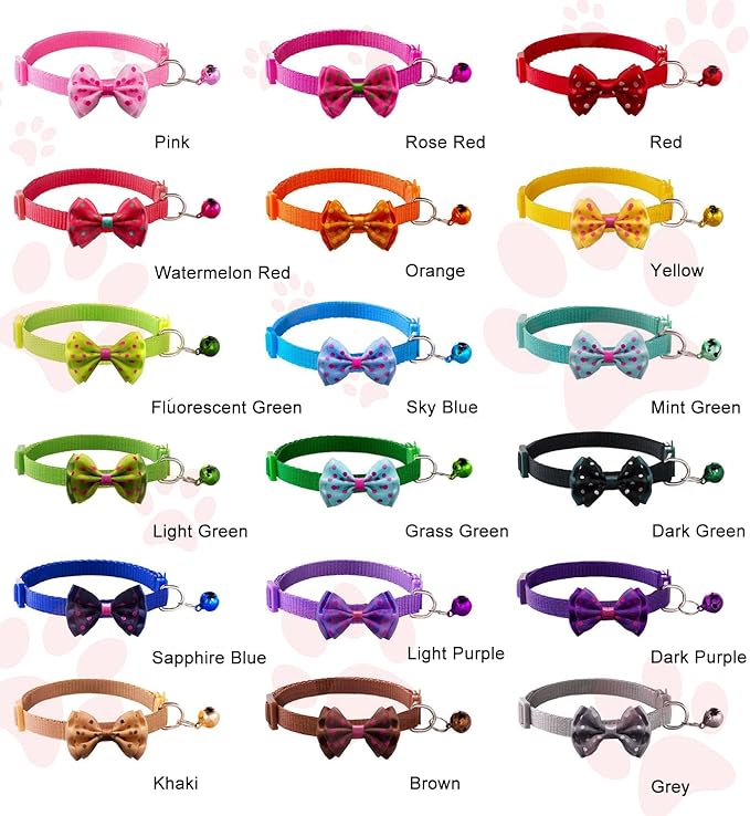18Pcs Puppy Collars, Cat ID Collars - Image 4